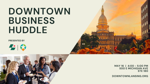 Downtown Business Huddle Flyer