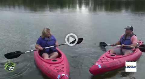 WILX 10 Love Lansing Like A Local on water with Rivertown Adventures
