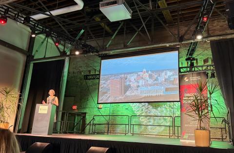 Photo of Cathleen Edgerly at State of Downtown