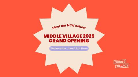 Middle Village Event Flyer