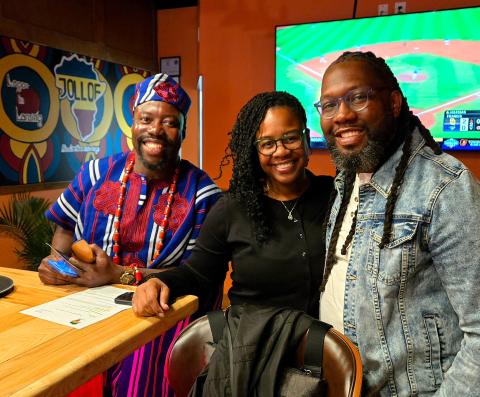 Photo taken at Jollof