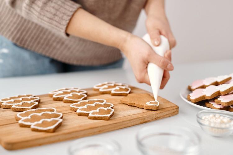 Making cookies