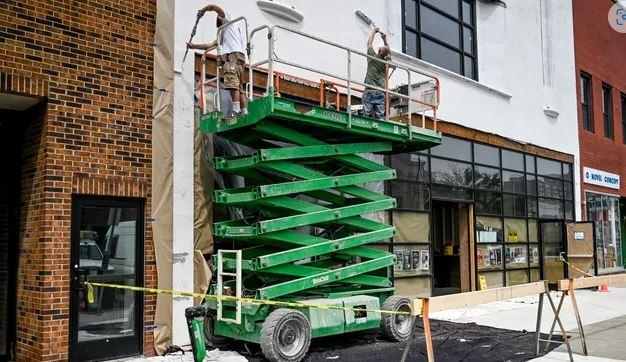 Grewal Hall under construction