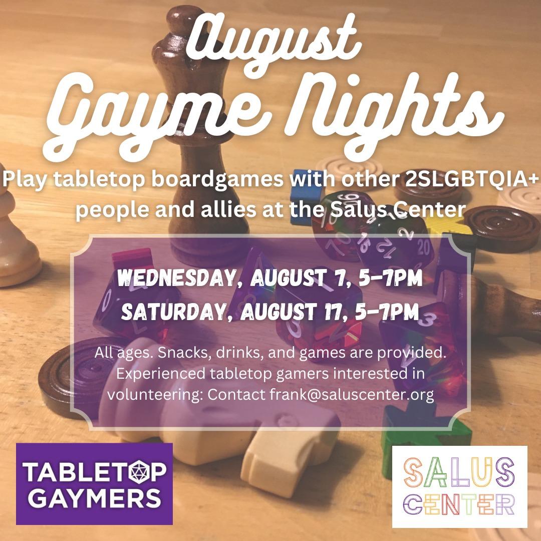 Gayme Nights Flyer