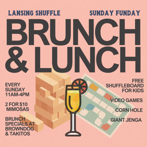 Brunch at the Lansing Shuffle flyer