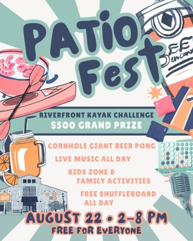 Patio Fest Event Flyer