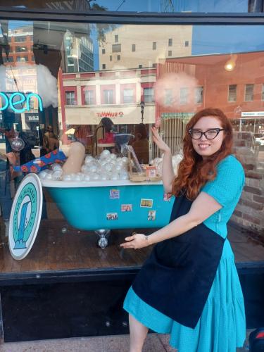Danielle Hastings, Owner of Sylvia’s Sudsery