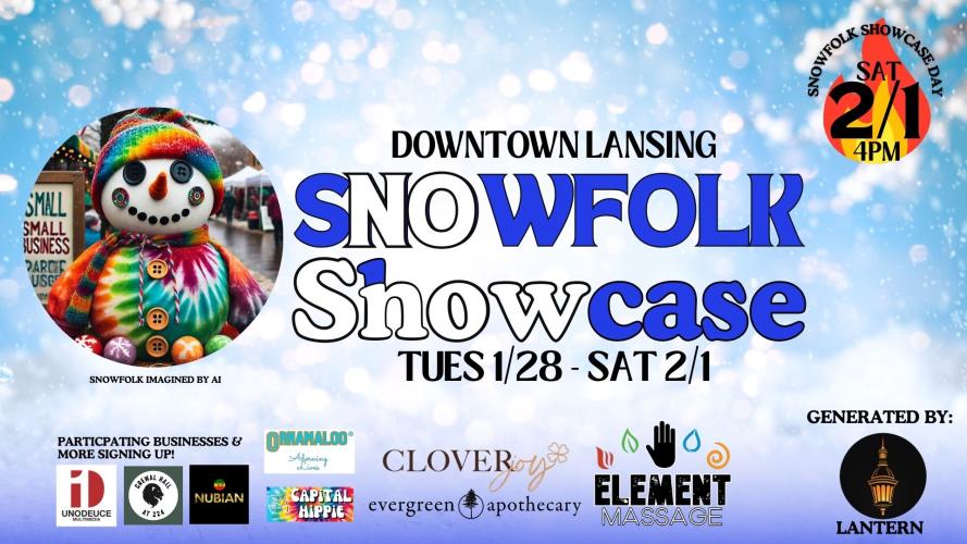 Snowfolk Showcase Flyer