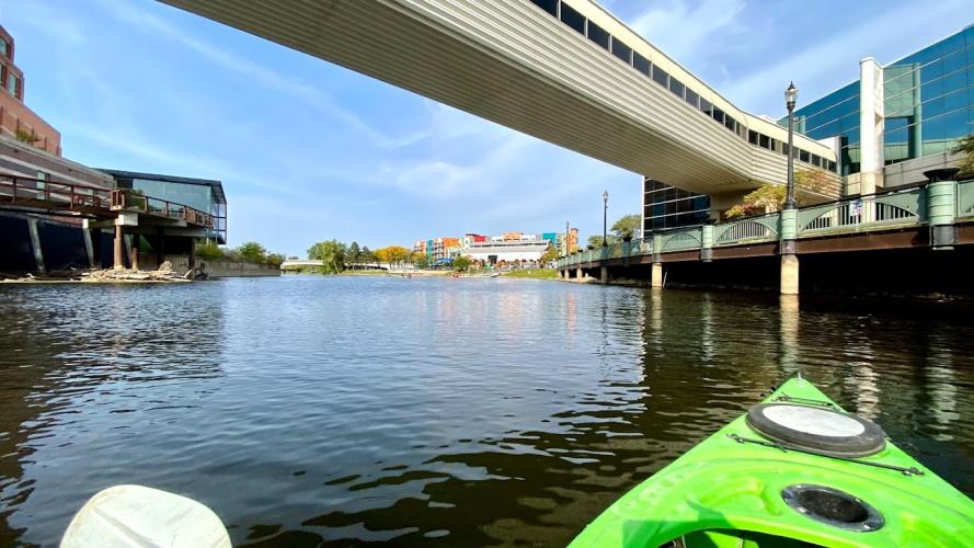 River Town Photo of Kayaking