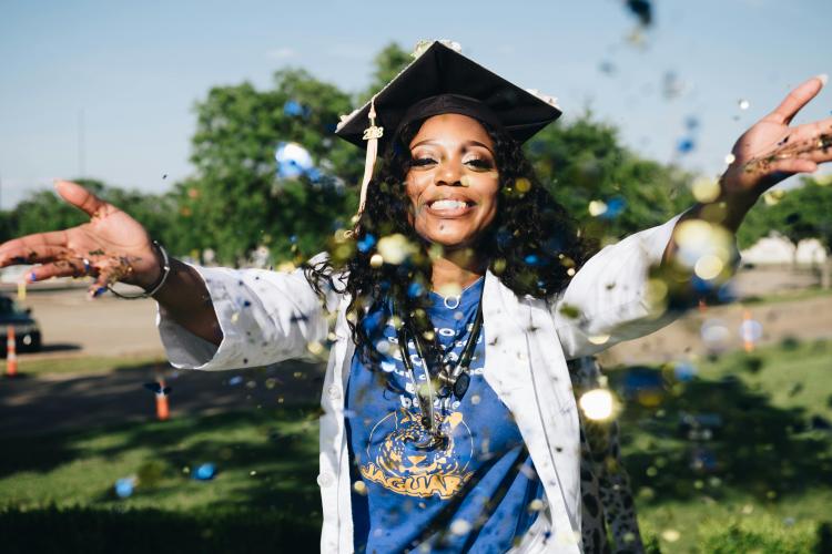 Graduation Stock Photo