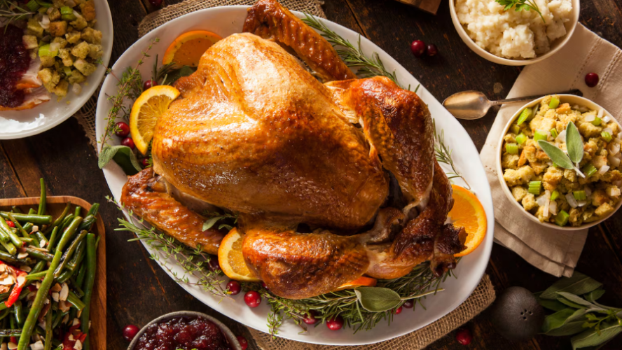 Thanksgiving meal
