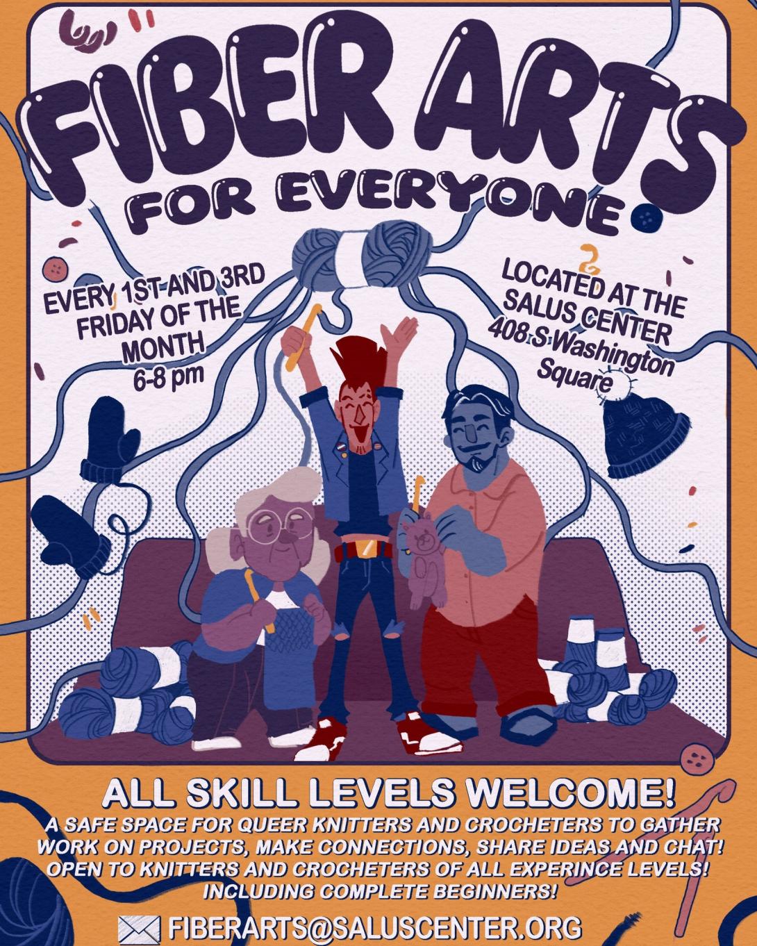 Fiber Arts for Everyone Flyer