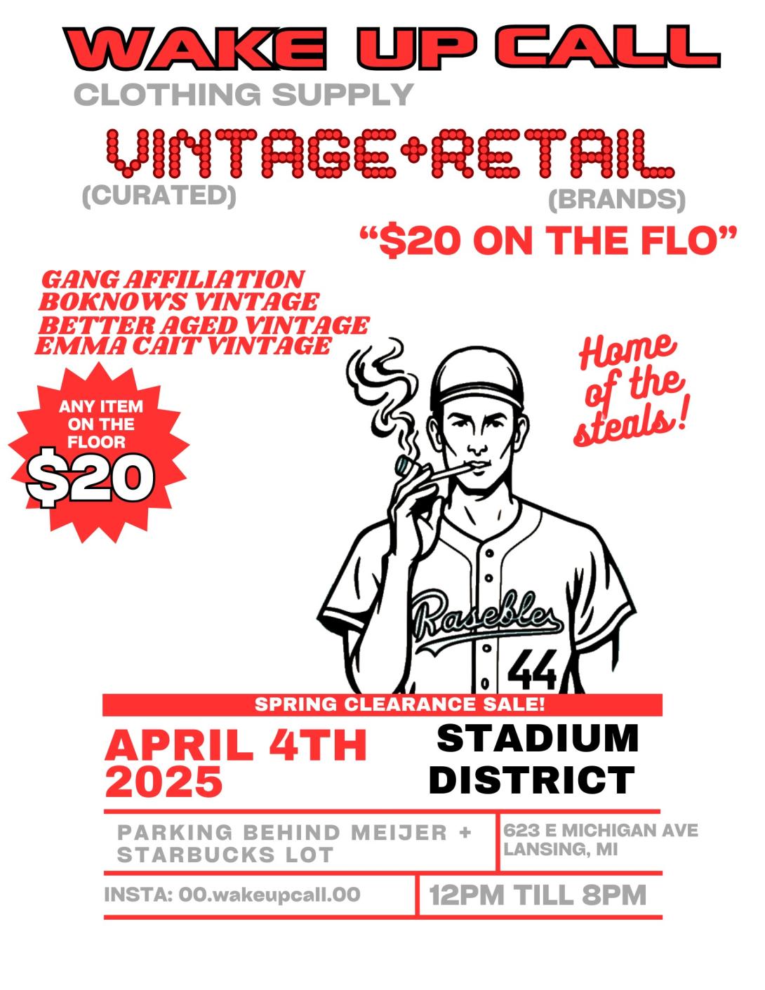 Event flyer